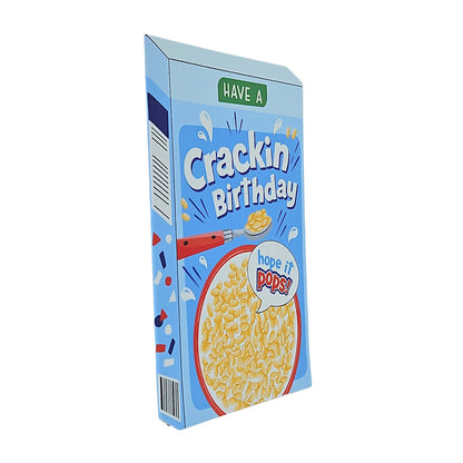Crackin Birthday Cereal Spot Gloss Birthday Card