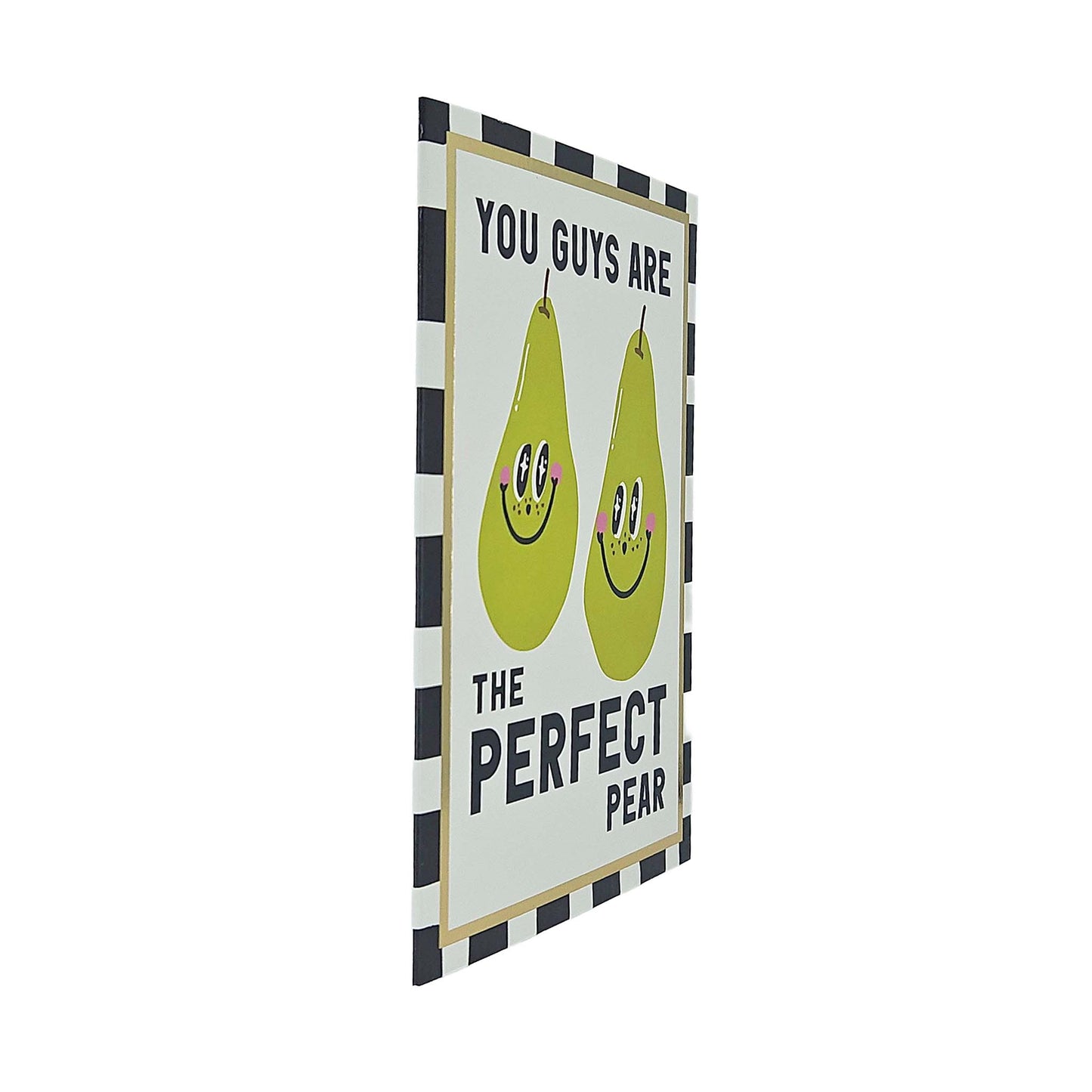 Perfect Pear Foiled Anniversary / Wedding Card