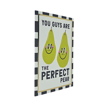 Perfect Pear Foiled Anniversary / Wedding Card