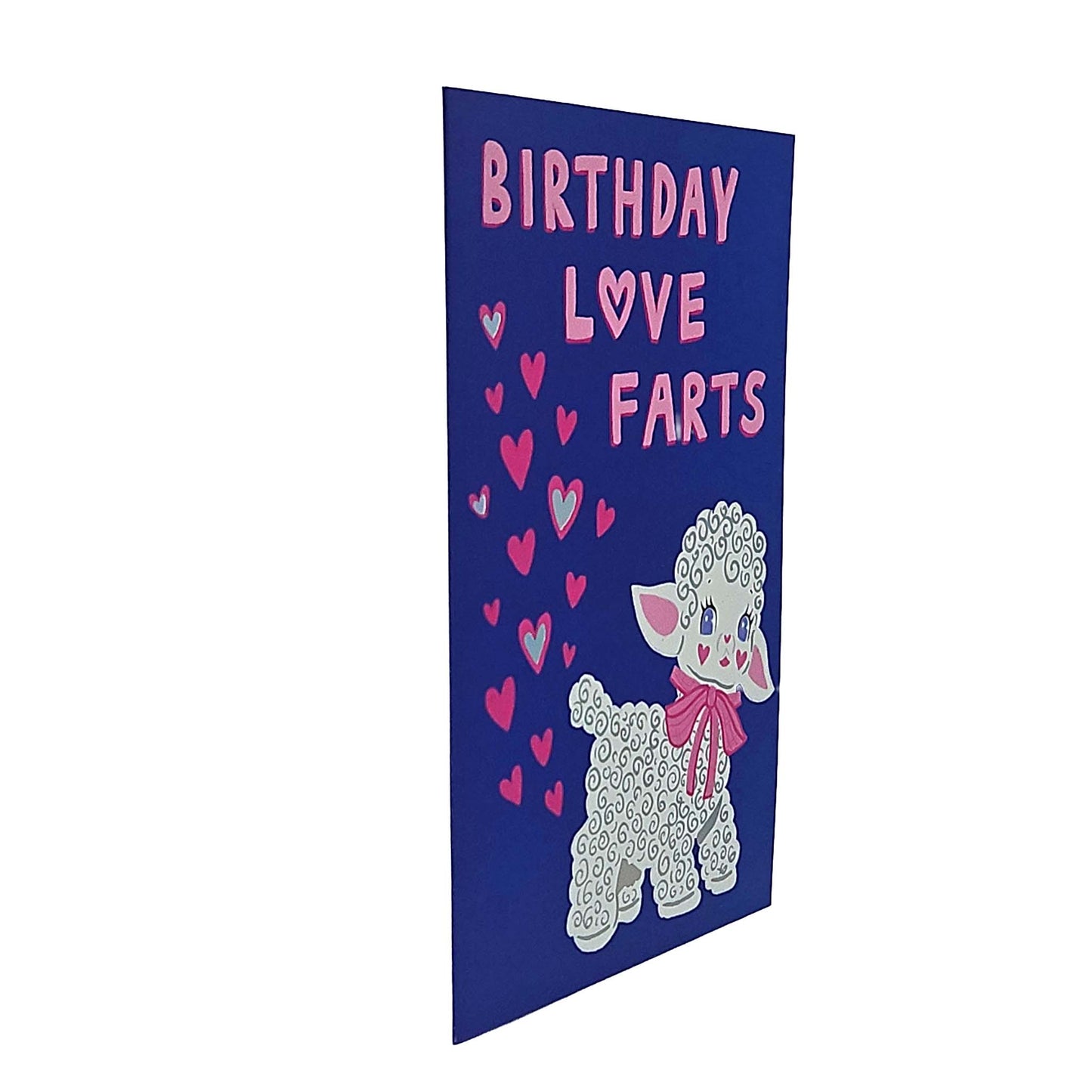 Birthday Love Farts Lamb Birthday Card