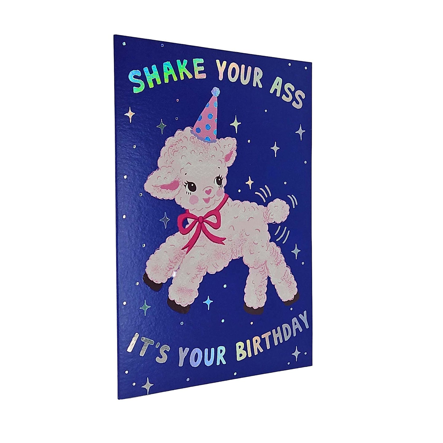 Shake Your Ass Lamb Birthday Card