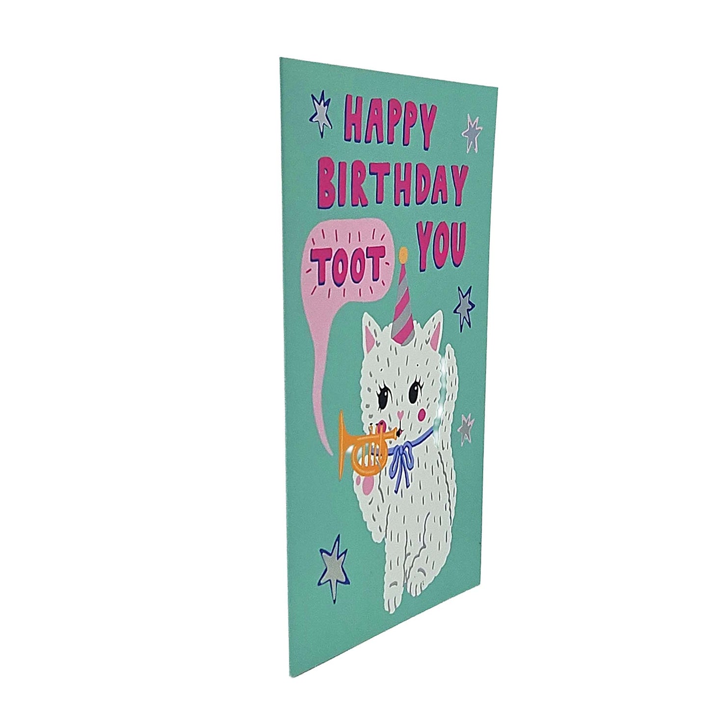 Happy Birthday Toot You Cat Birthday Card