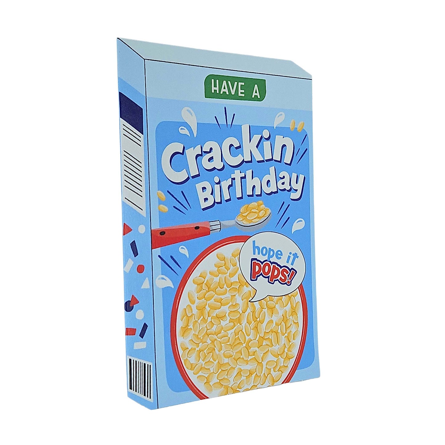 Crackin Birthday Cereal Spot Gloss Birthday Card