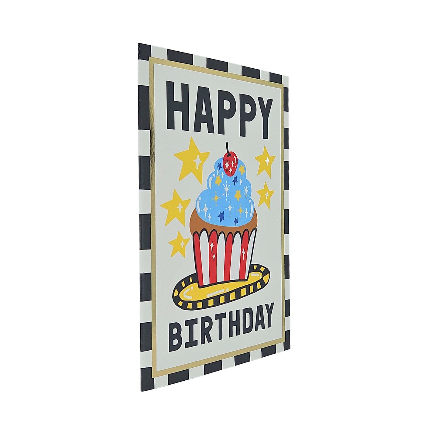 Happy Birthday Cupcake Birthday Card