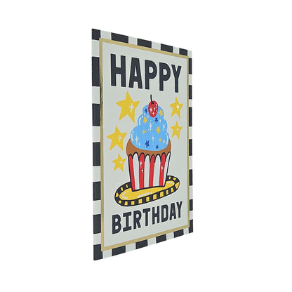 Happy Birthday Cupcake Birthday Card