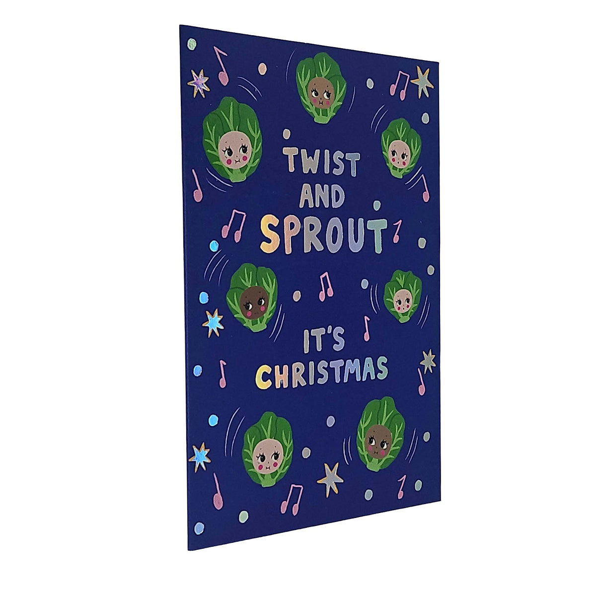 Twist and Sprout Christmas Card