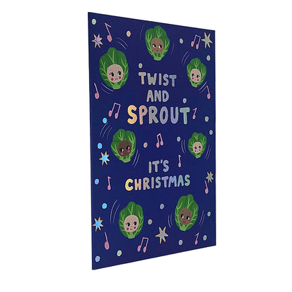 Twist and Sprout Christmas Card