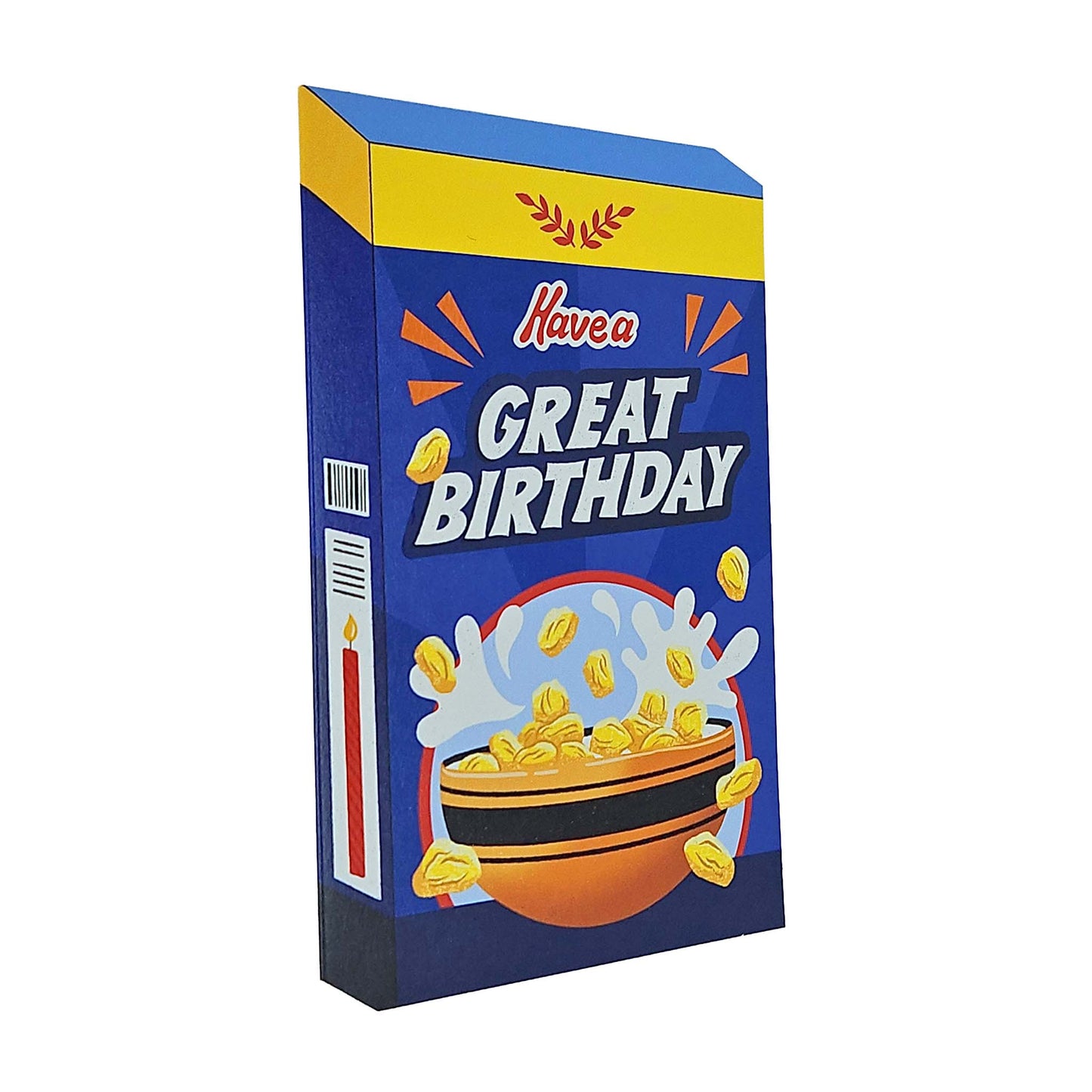 Great Birthday Cereal Spot Gloss Birthday Card