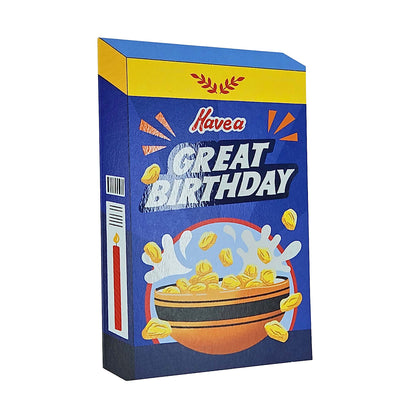 Great Birthday Cereal Spot Gloss Birthday Card