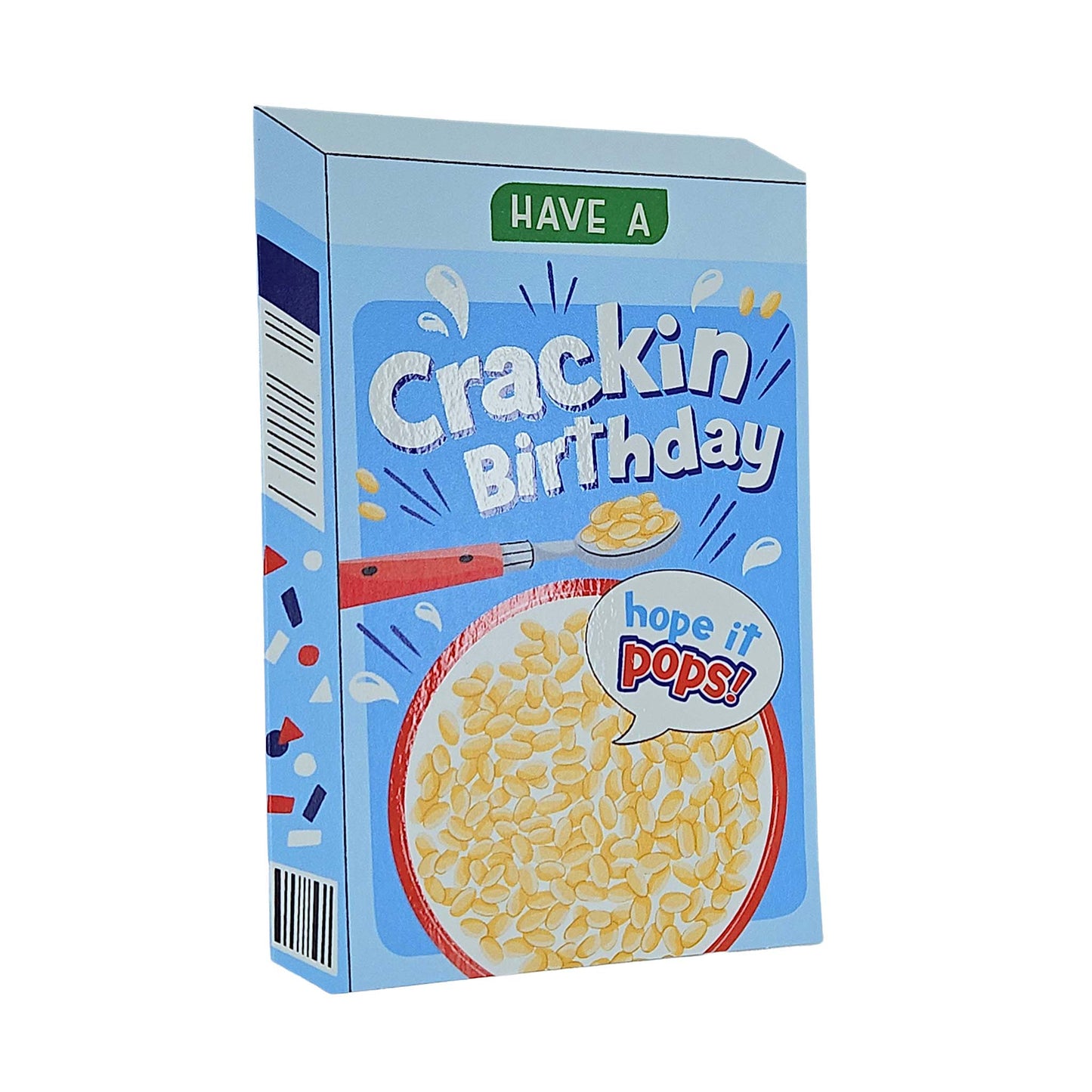 Crackin Birthday Cereal Spot Gloss Birthday Card
