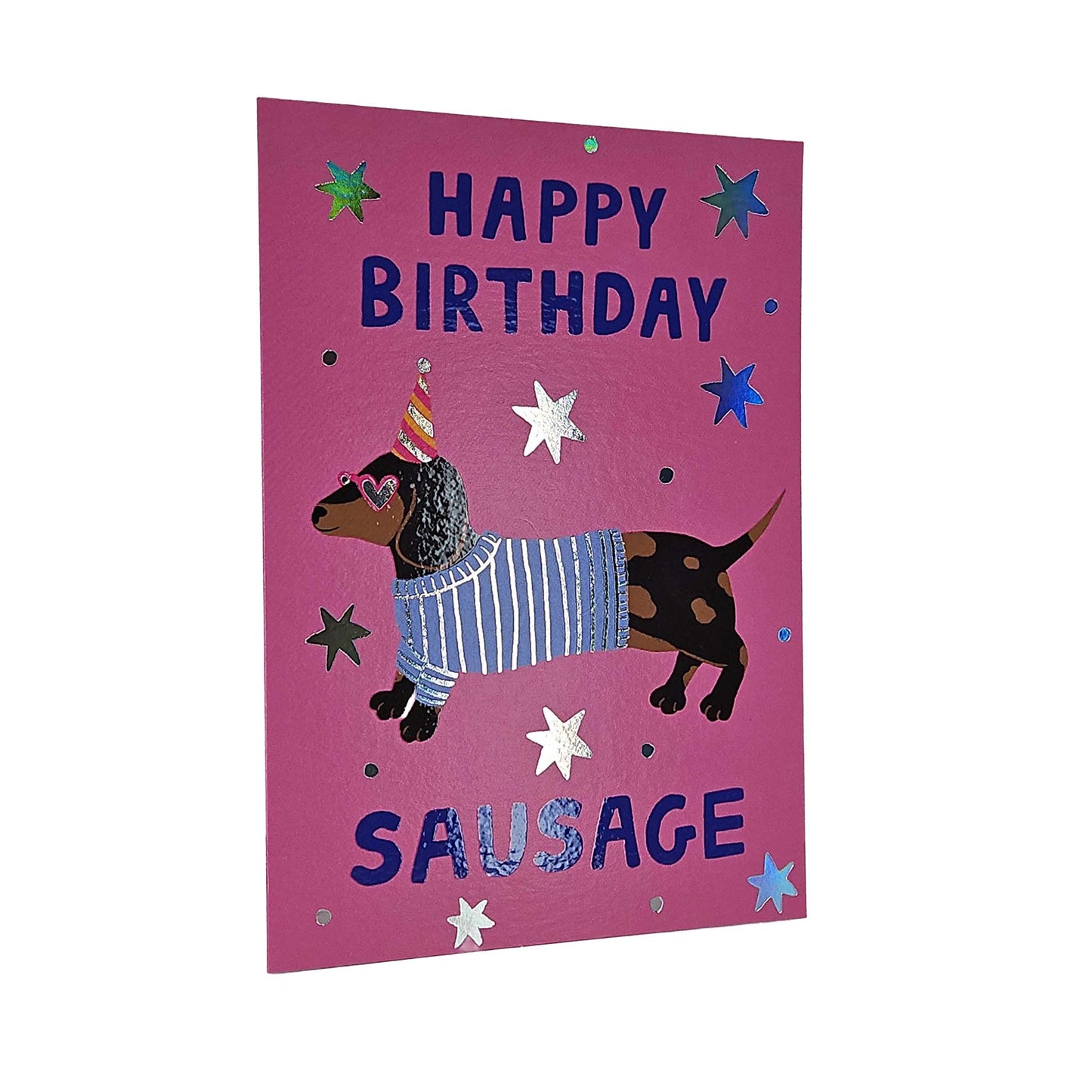 Happy Birthday Sausage Dachshund Birthday Card