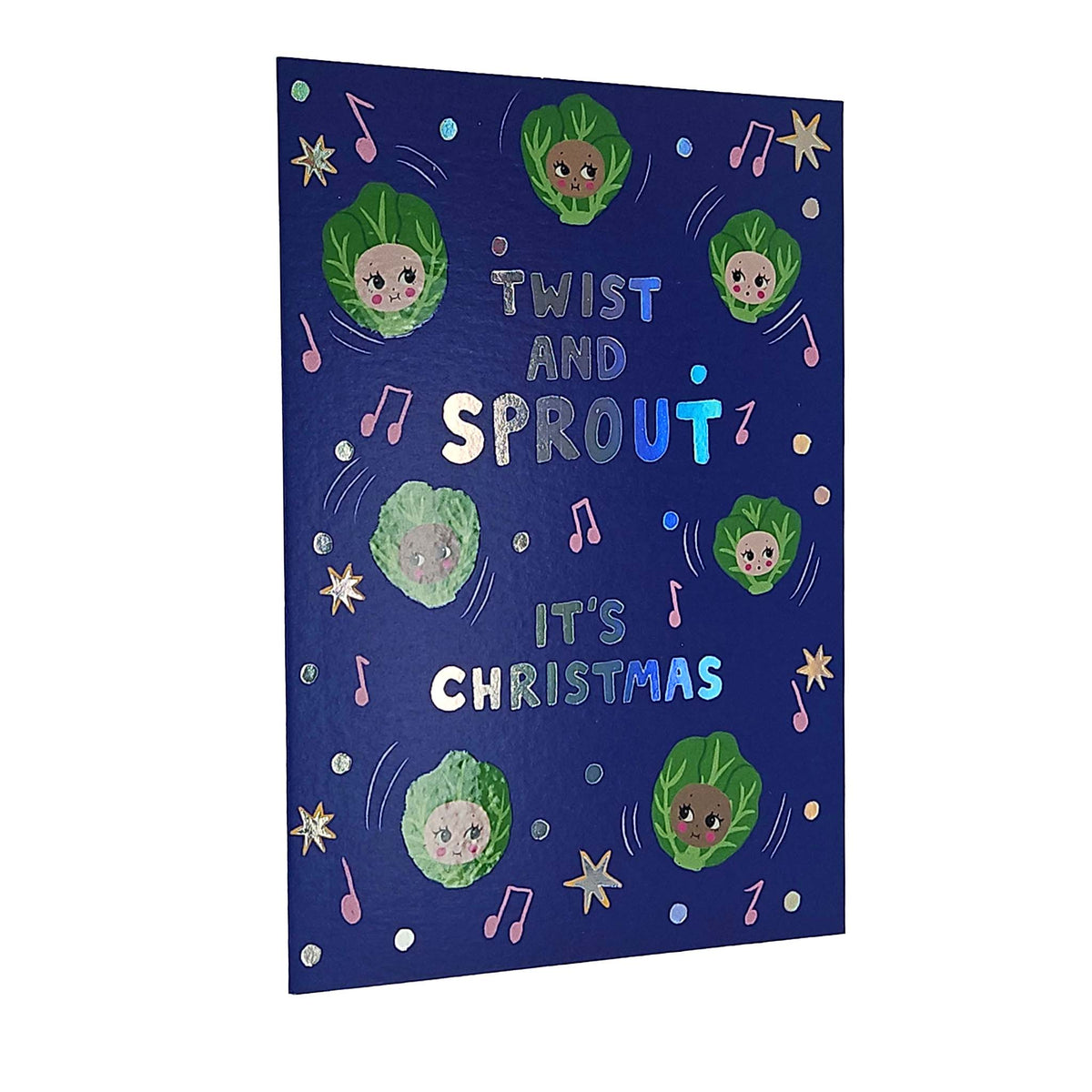 Twist and Sprout Christmas Card