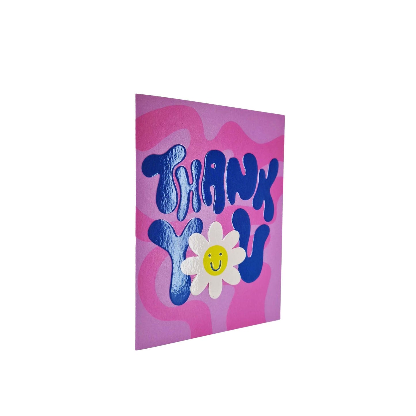 Thank You embossed mini thank you card