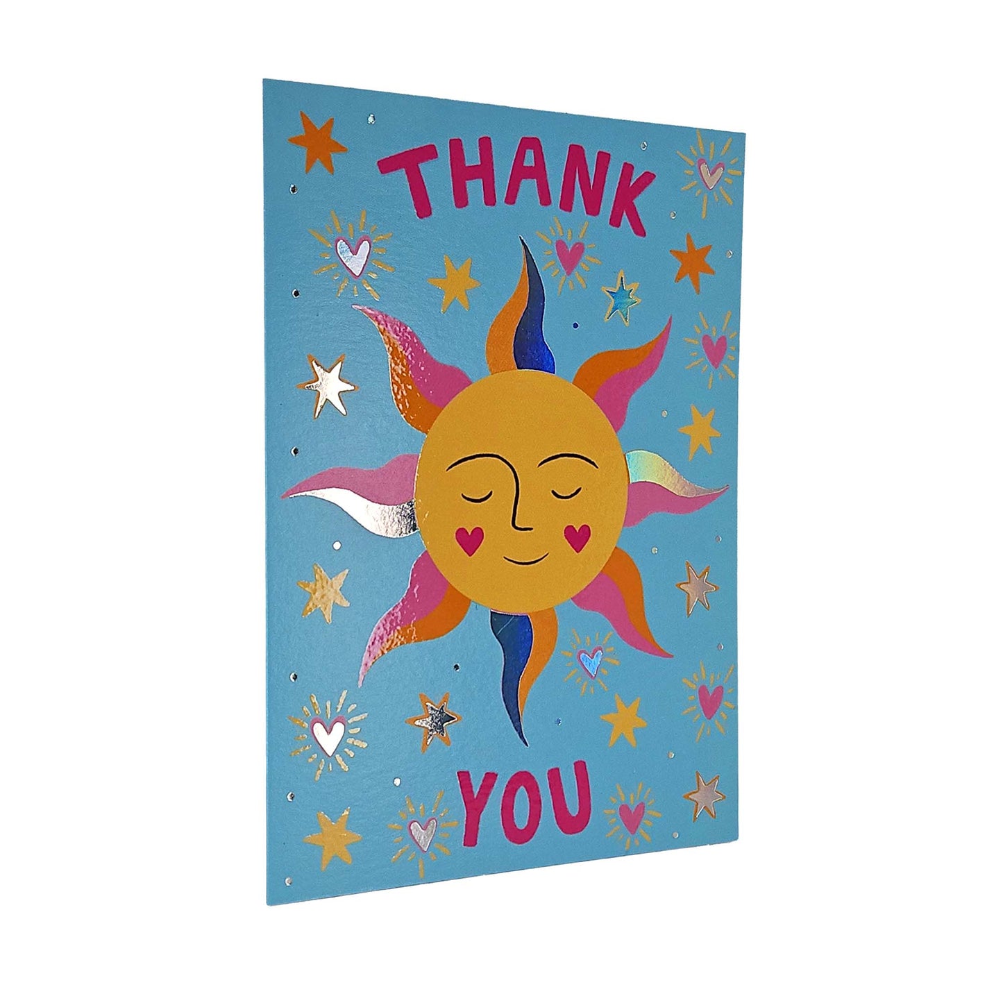 Sunshine Face Thank You Card