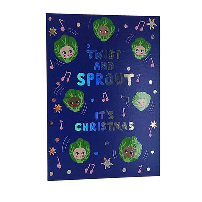 Twist and Sprout Christmas Card