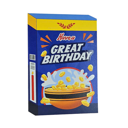 Great Birthday Cereal Spot Gloss Birthday Card