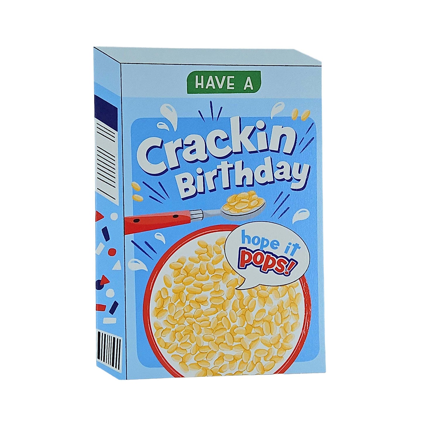 Crackin Birthday Cereal Spot Gloss Birthday Card
