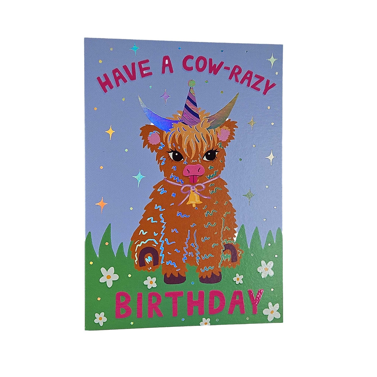 Have a Cow-Razy Birthday Cow Birthday Card