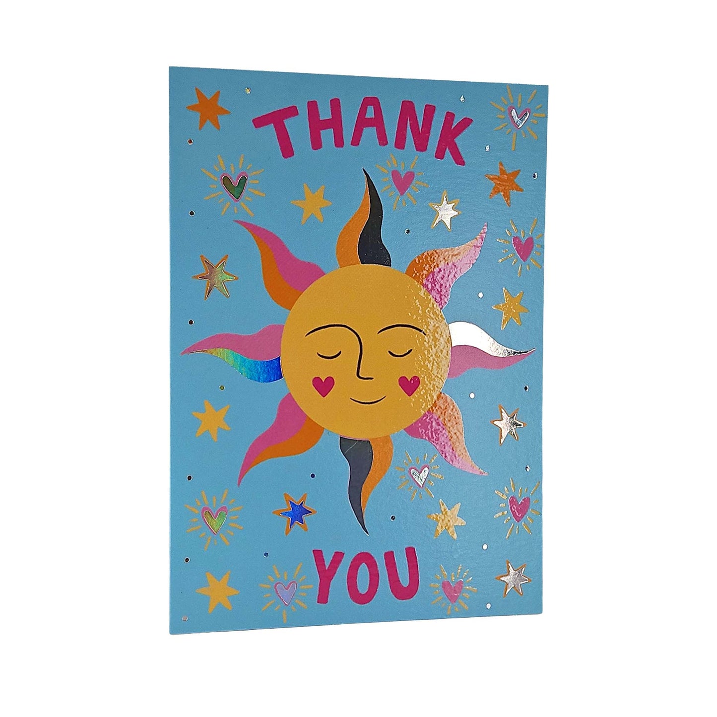 Sunshine Face Thank You Card