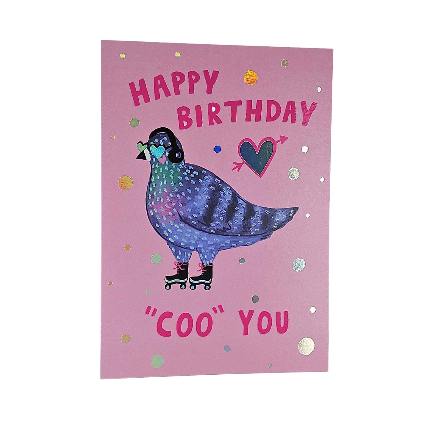 Happy Birthday Coo You Pigeon Birthday Card