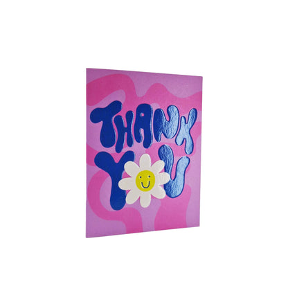 Thank You embossed mini thank you card