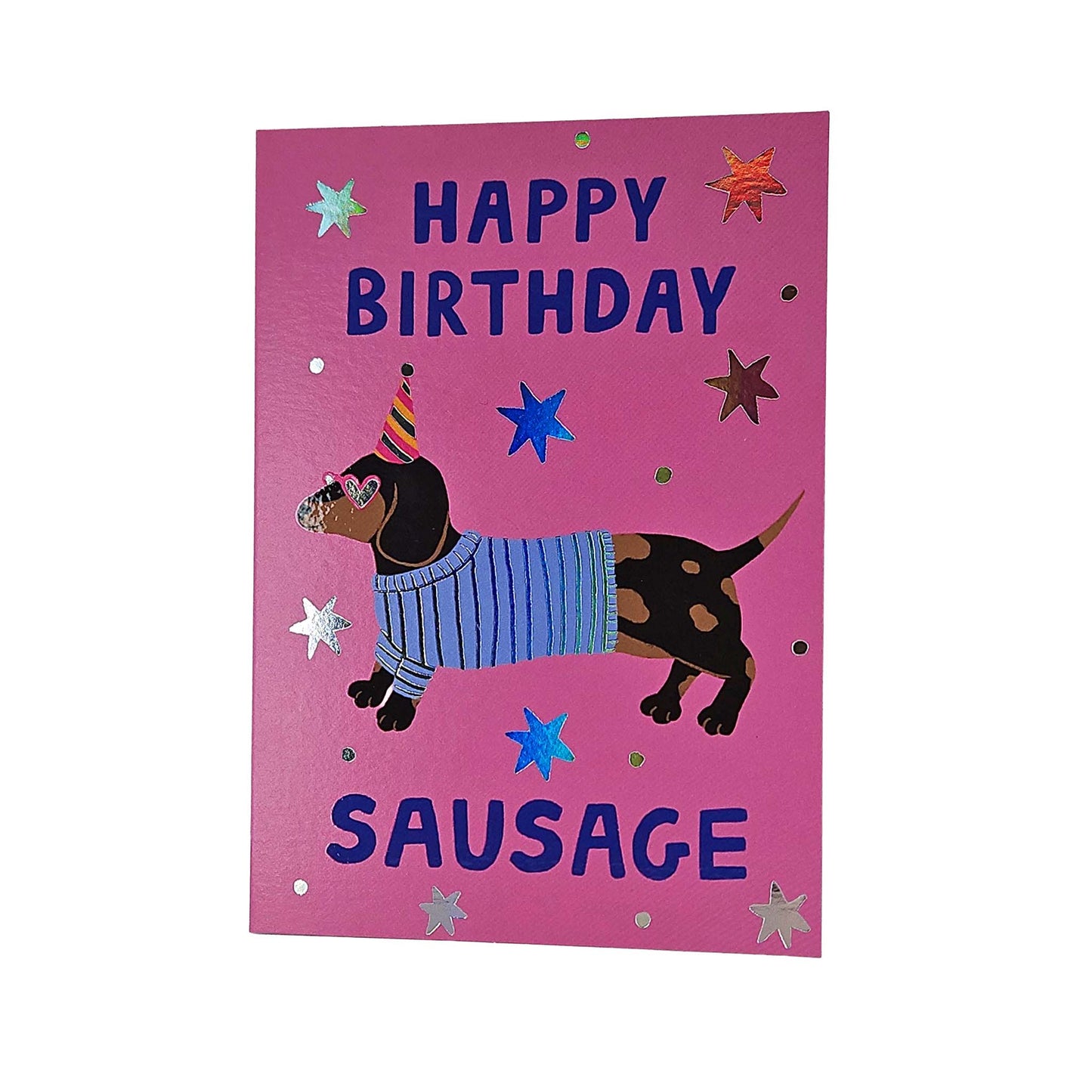 Happy Birthday Sausage Dachshund Birthday Card