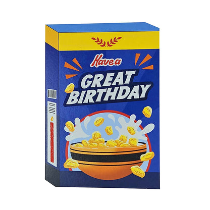 Great Birthday Cereal Spot Gloss Birthday Card