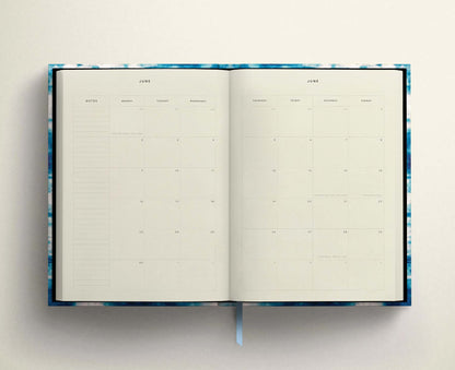 Bleached Blue Fabric 2026 Diary