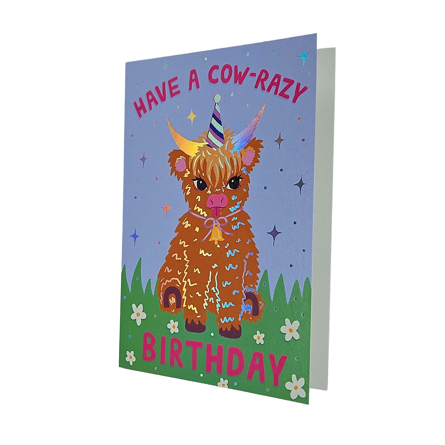 Have a Cow-Razy Birthday Cow Birthday Card