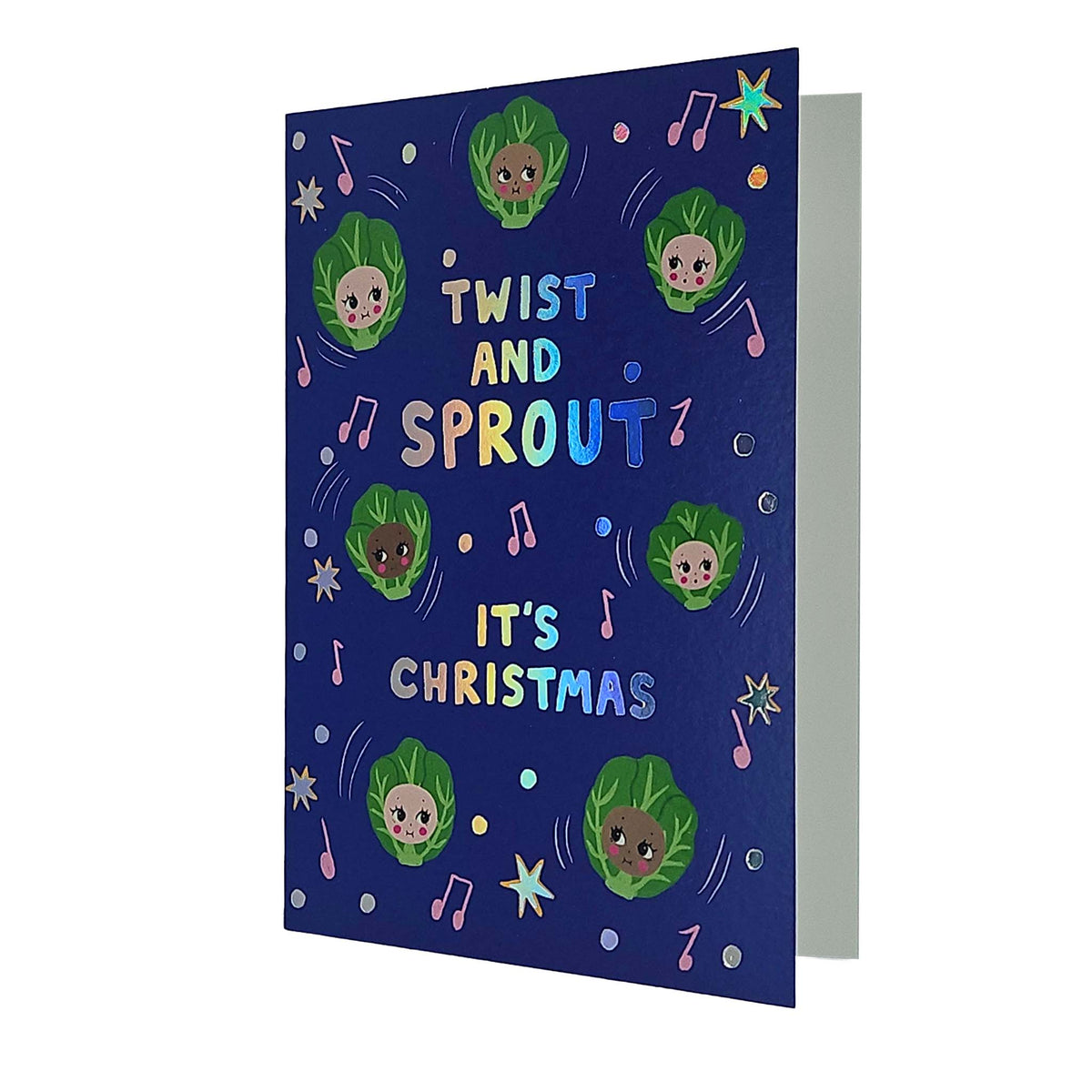 Twist and Sprout Christmas Card
