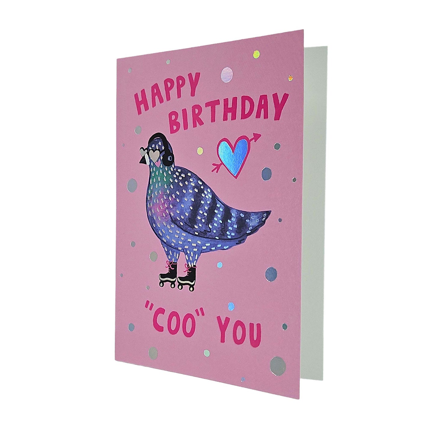 Happy Birthday Coo You Pigeon Birthday Card