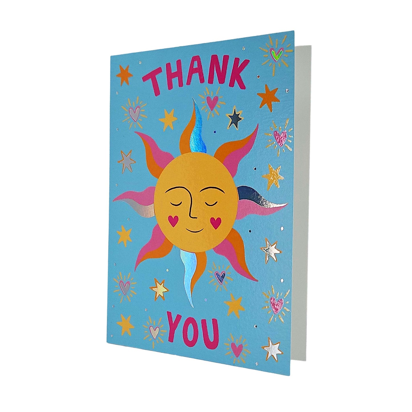 Sunshine Face Thank You Card