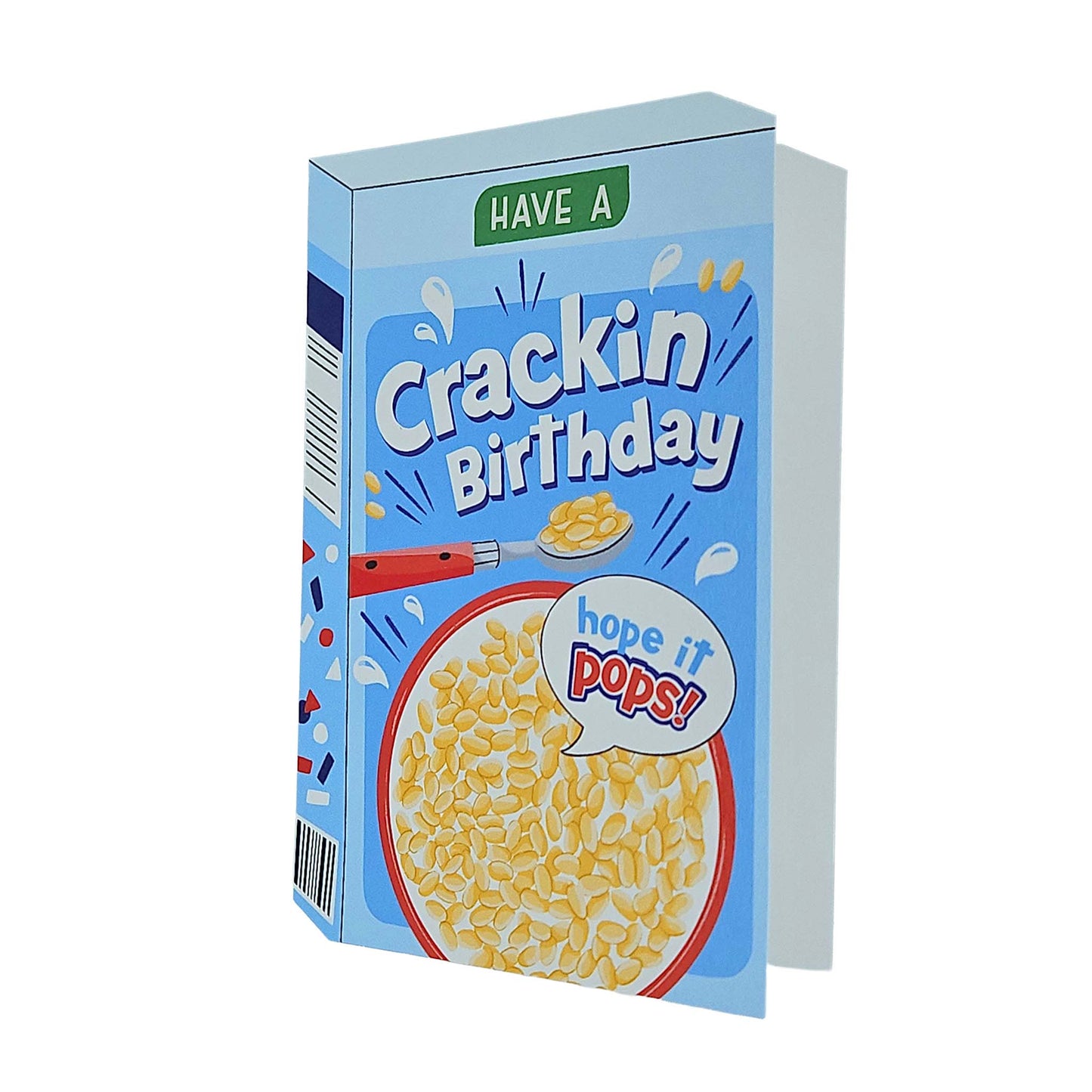 Crackin Birthday Cereal Spot Gloss Birthday Card