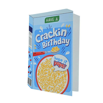 Crackin Birthday Cereal Spot Gloss Birthday Card