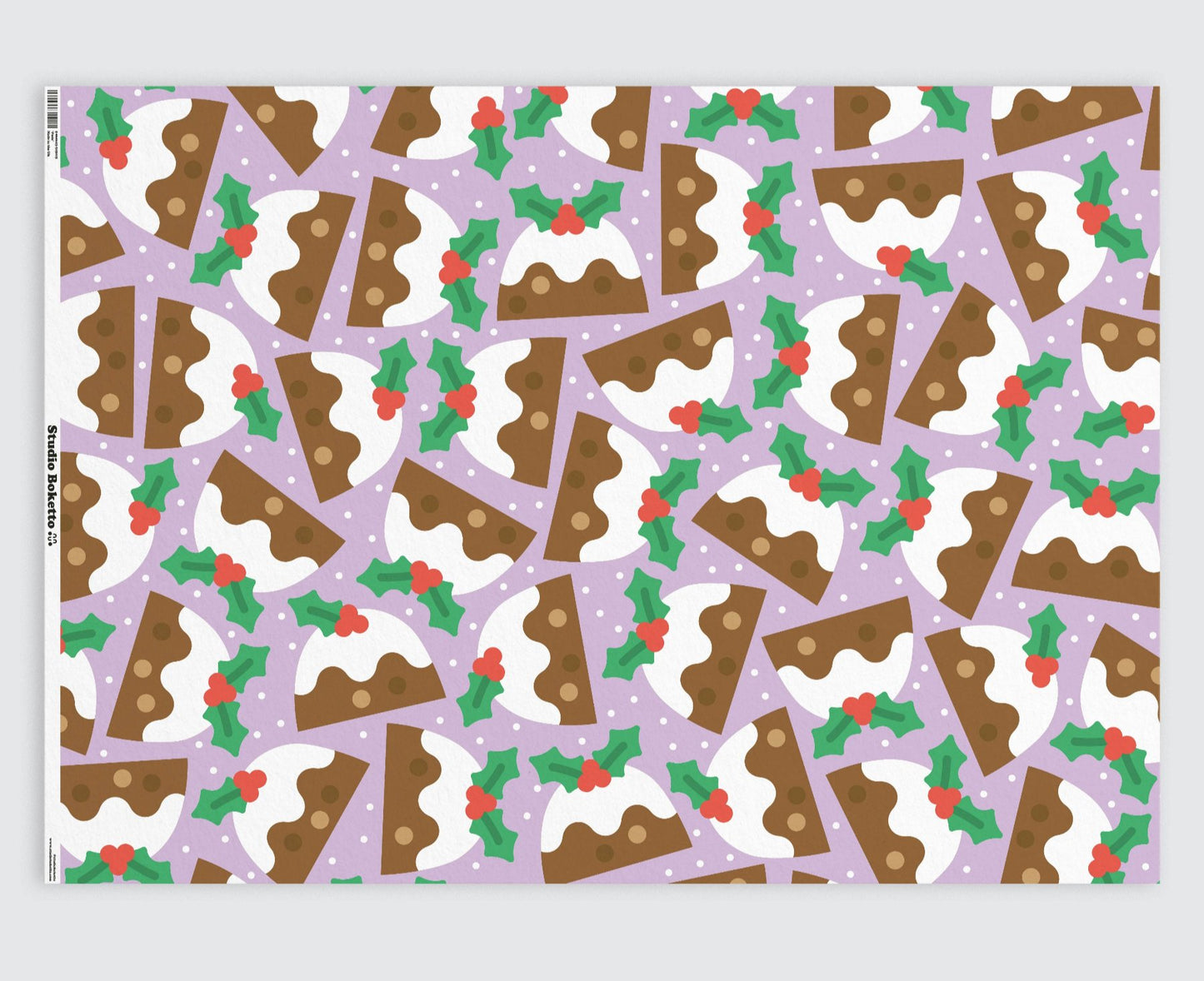 Christmas Pudding Christmas Wrapping Paper