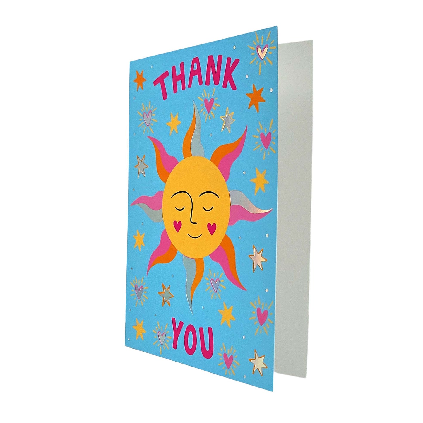 Sunshine Face Thank You Card