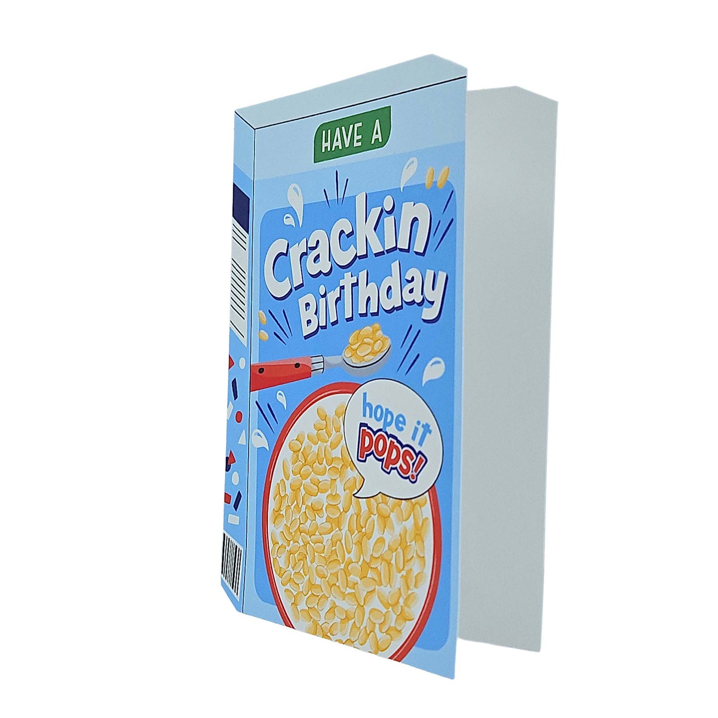 Crackin Birthday Cereal Spot Gloss Birthday Card