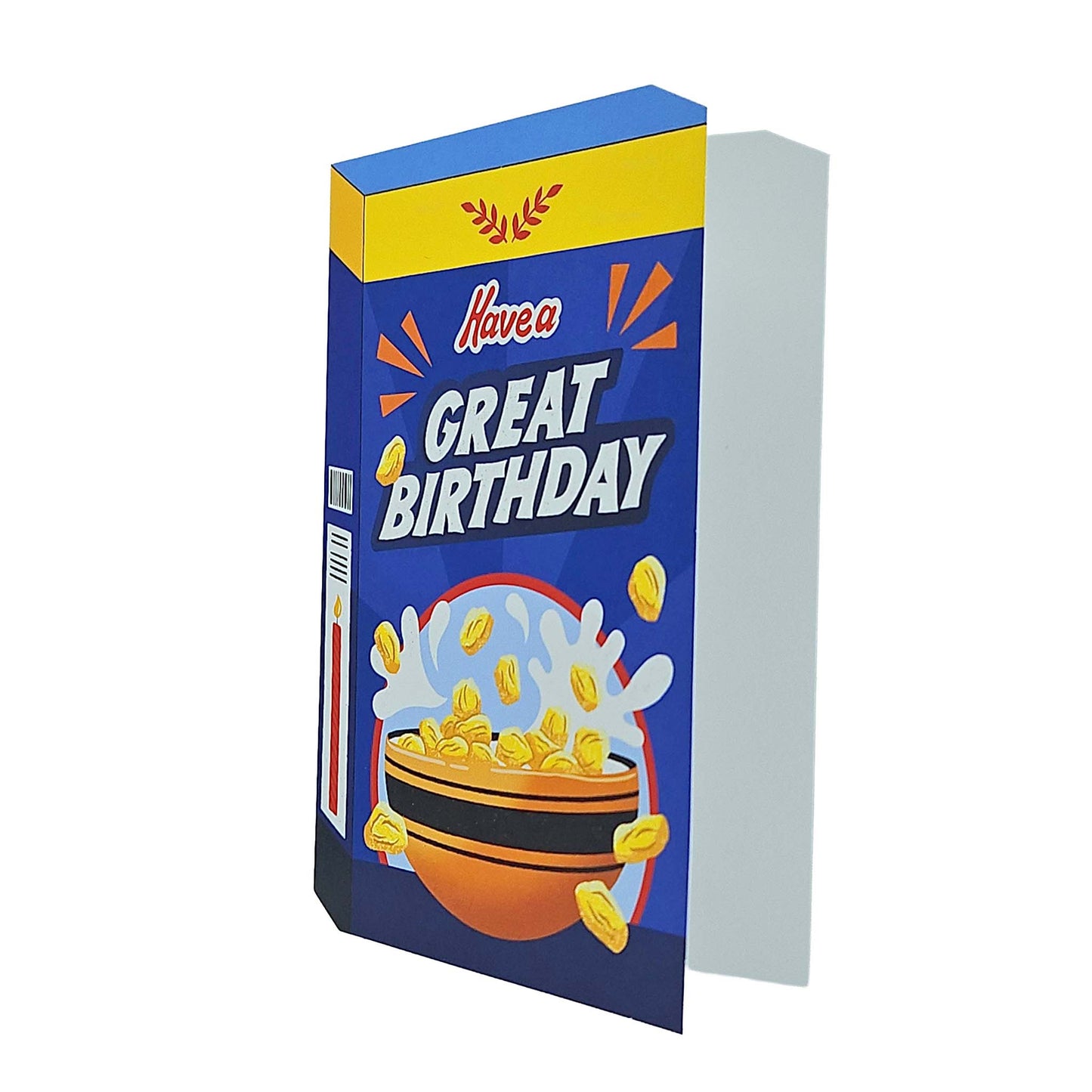 Great Birthday Cereal Spot Gloss Birthday Card