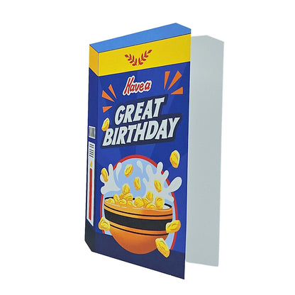 Great Birthday Cereal Spot Gloss Birthday Card