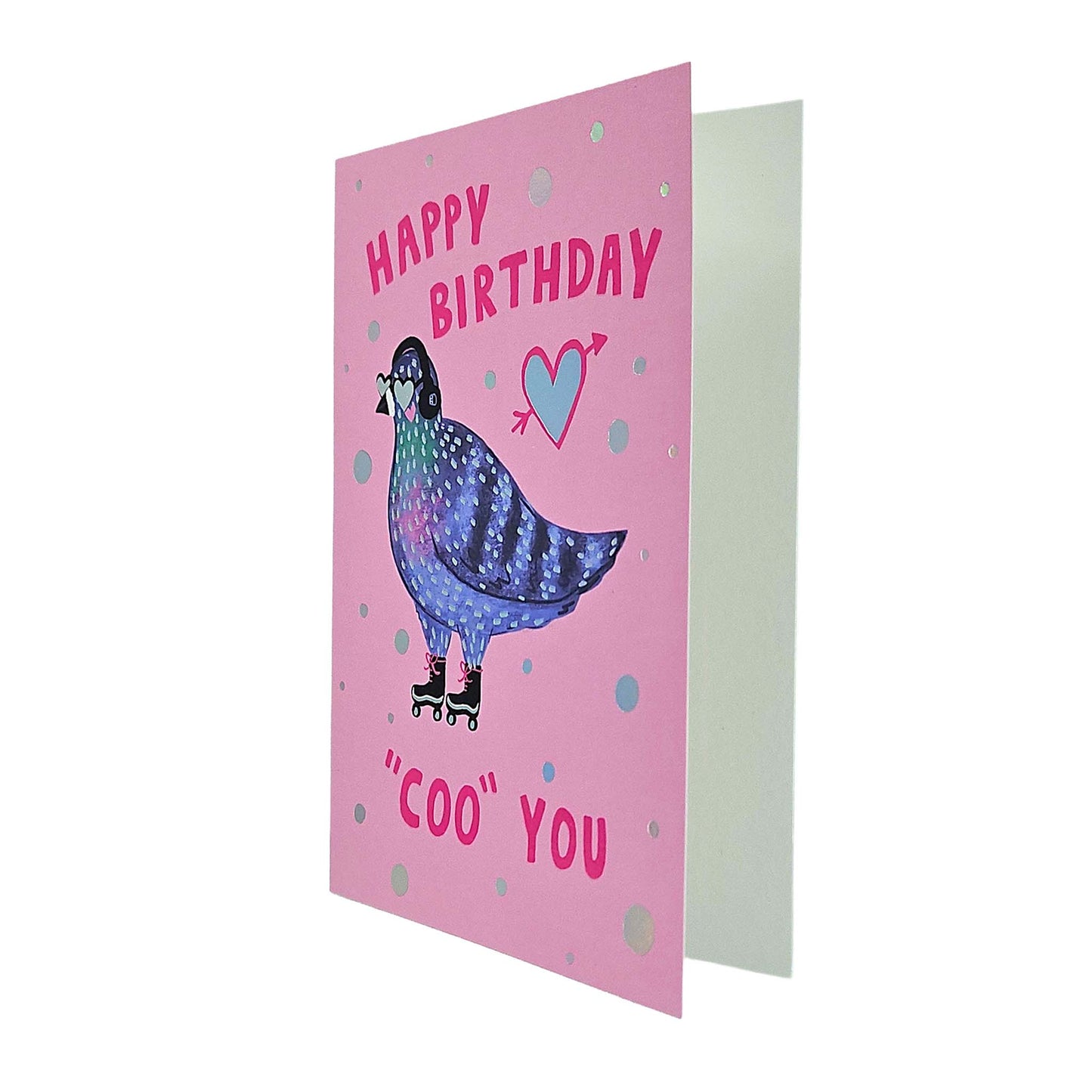 Happy Birthday Coo You Pigeon Birthday Card