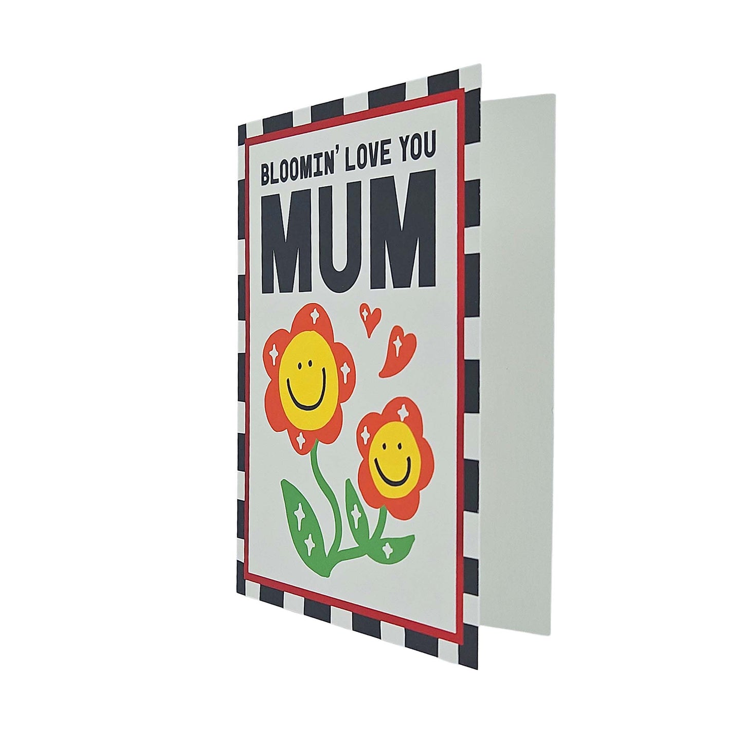 Bloomin Love You Mum Flowers Foiled Mother's Day Card