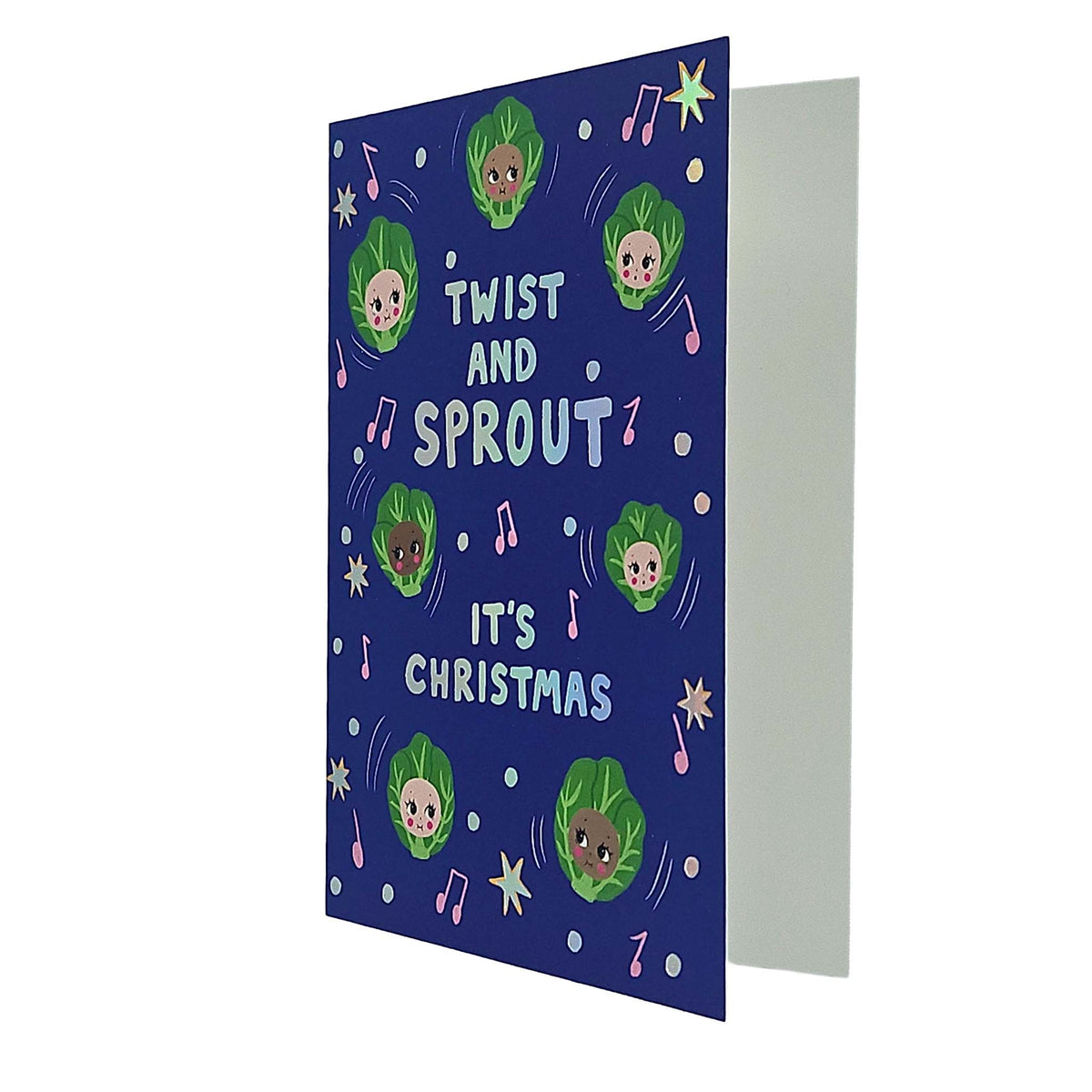 Twist and Sprout Christmas Card