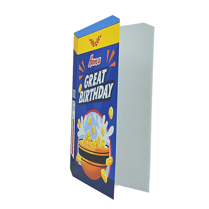 Great Birthday Cereal Spot Gloss Birthday Card