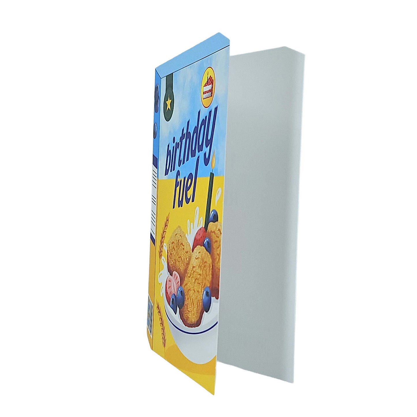 Birthday Fuel Cereal Spot Gloss Birthday Card