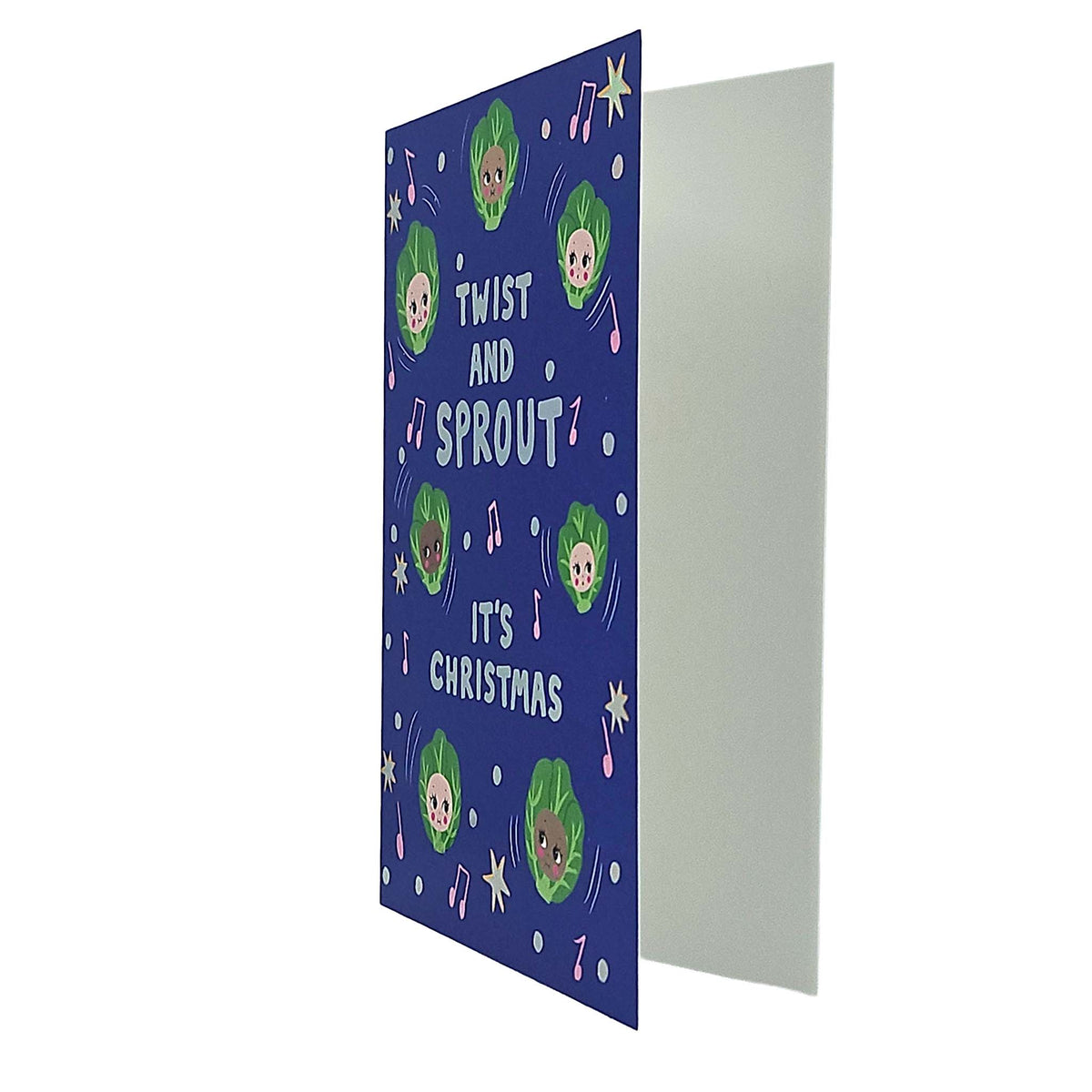 Twist and Sprout Christmas Card