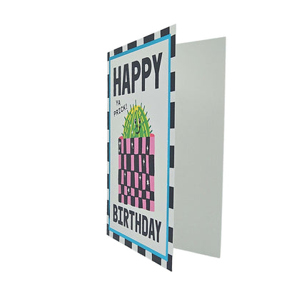 Happy Birthday, Ya Prick Cactus Foiled Birthday Card