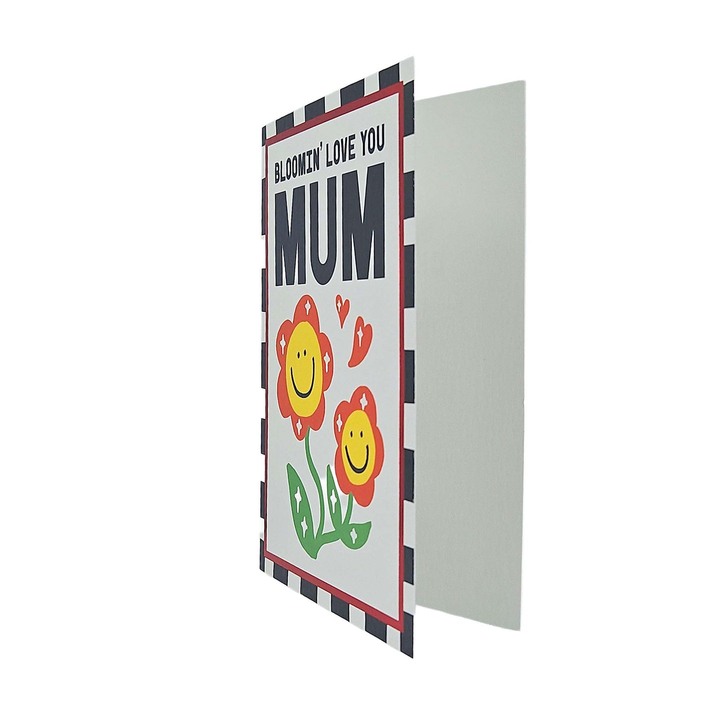 Bloomin Love You Mum Flowers Foiled Mother's Day Card