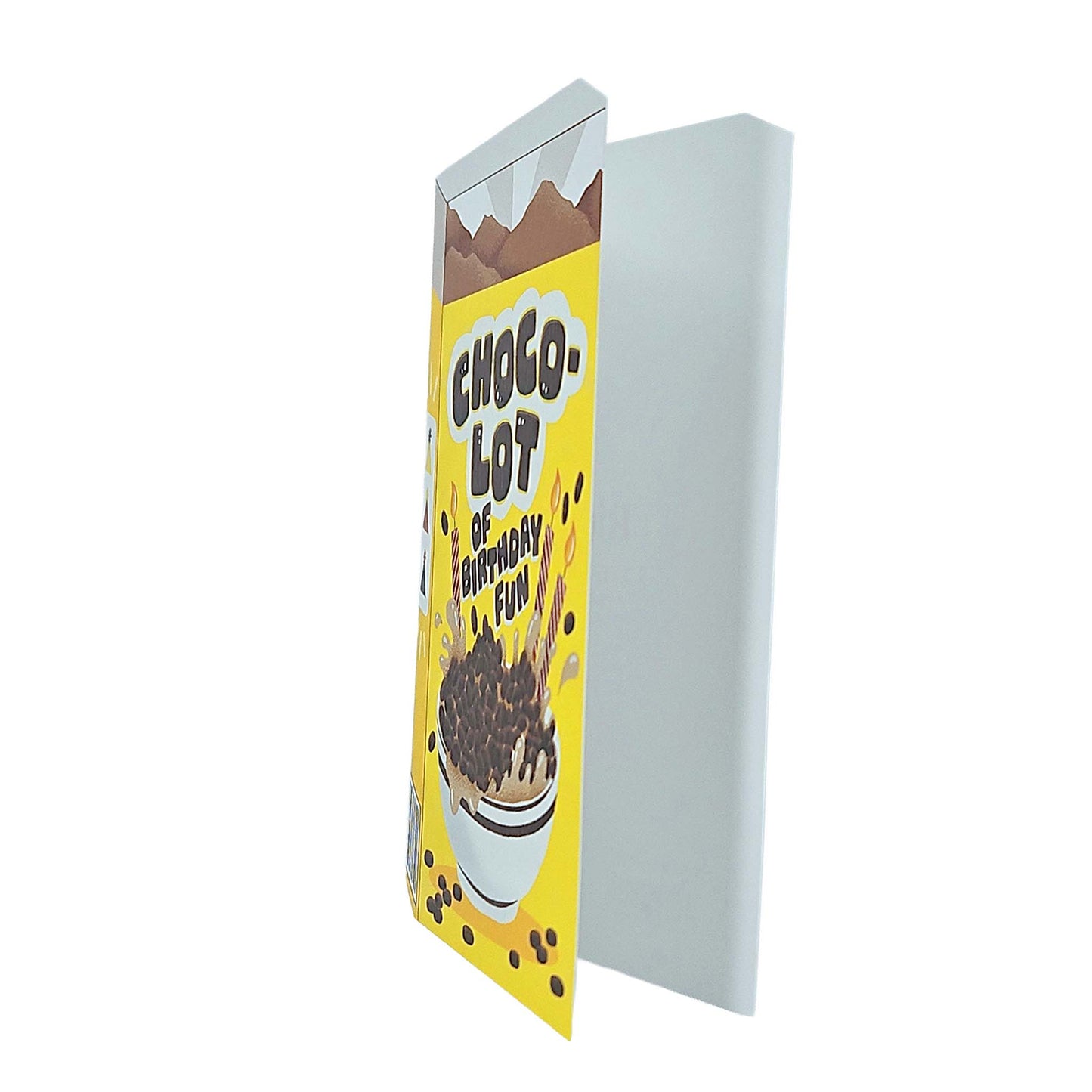 Choco-Lot Cereal Spot Gloss Birthday Card