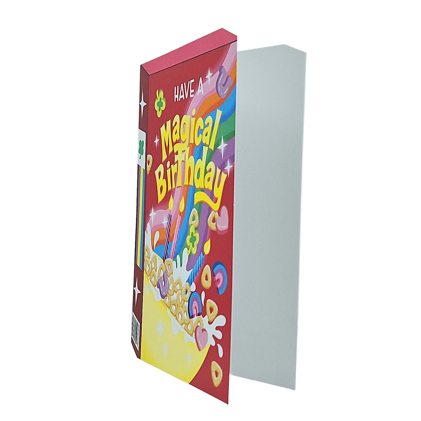 Charming Magical Birthday Cereal Spot Gloss Birthday Card