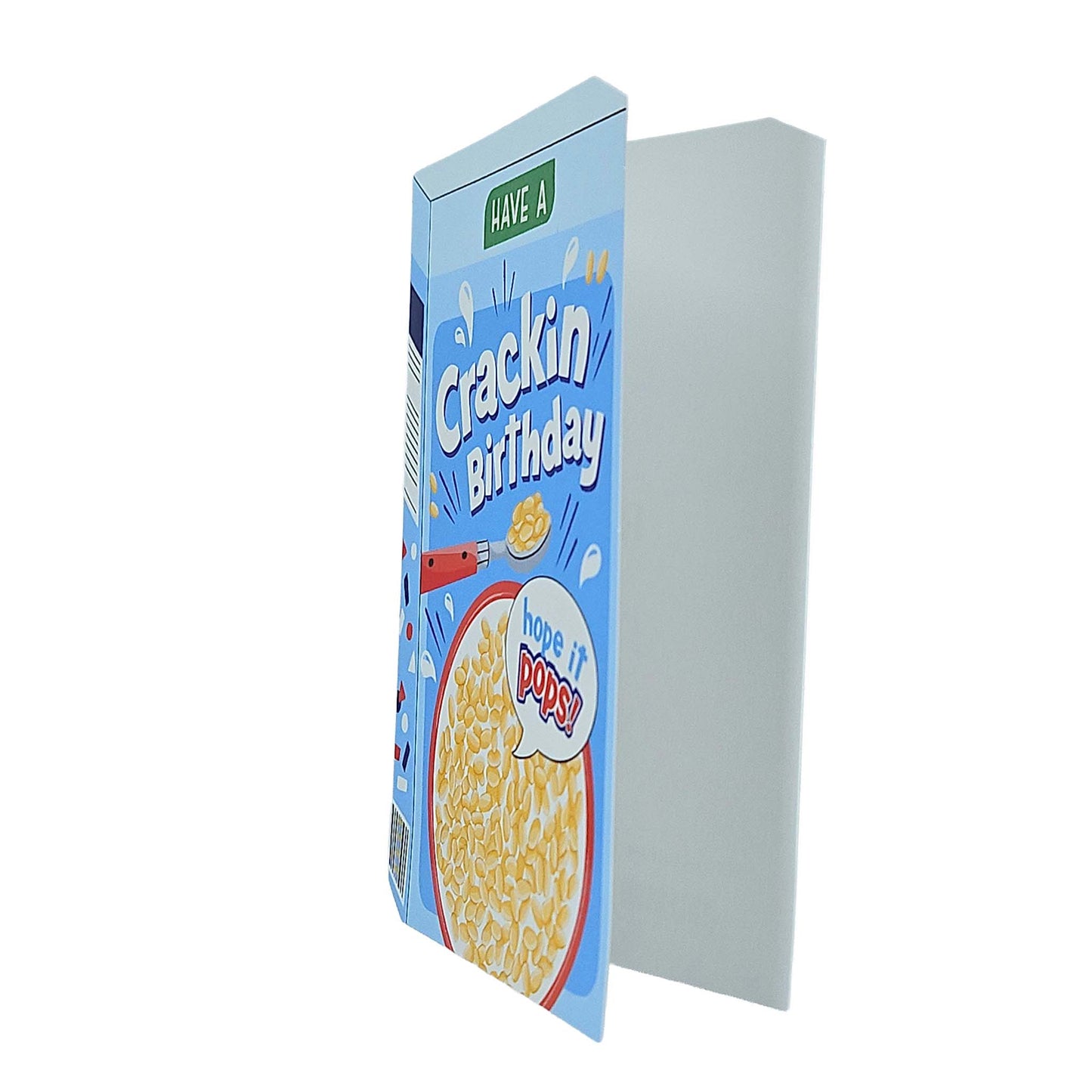 Crackin Birthday Cereal Spot Gloss Birthday Card